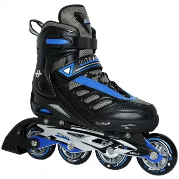 Outrace Ghost Sky Blue Rolki PW-125C czarno-niebieskie rozmiar 43-46