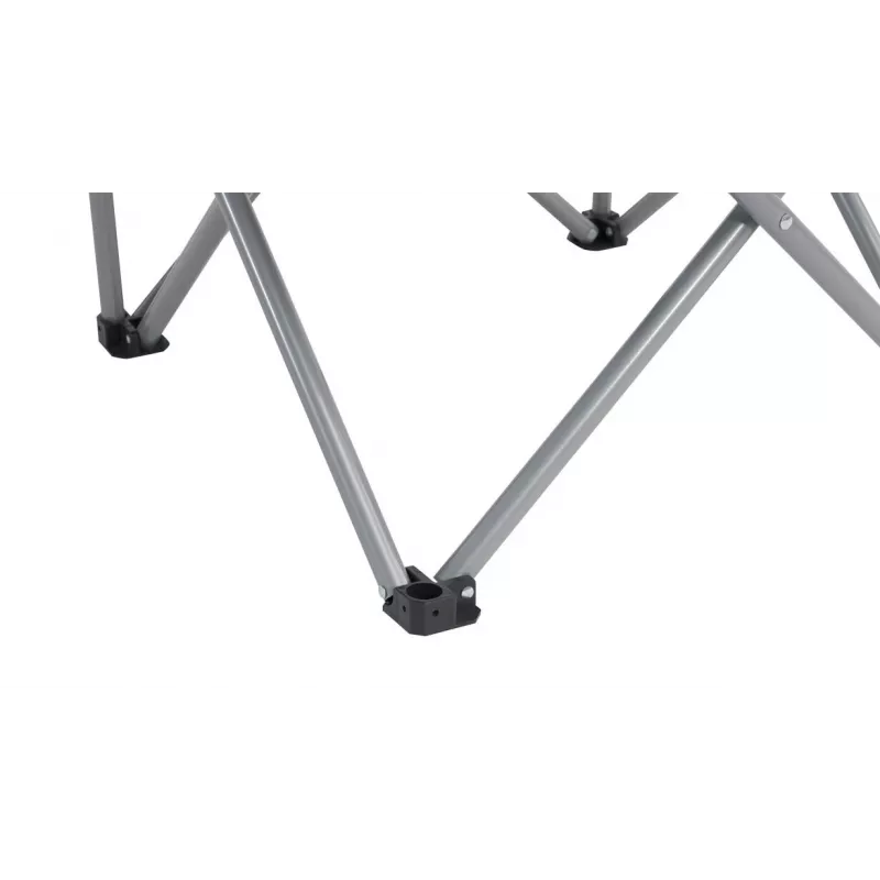 Outwell Catamarca XL Składane Krzesło Kempingowe 150 kg Czarny/Szary
