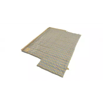 Śpiwór Outwell Commodore 225 x 85 cm 9/5/-8 °C z luźną poduszką, zamek 2-drożny Auto-Lock w kształcie litery L