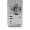 OWC Mercury Elite Pro Dual 2-kieszeniowa obudowa RAID z 3-portowym hubem USB, USB 3.2 Gen 2 Type-C (srebrna)