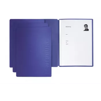 PAGNA Bewerbungsmappe SOLO DIN A4 Blue - Teczka aplikacyjna