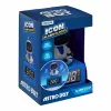 Paladone AstroBot Icon budzik - szaro-biały cyfrowy LCD robot z funkcją drzemki