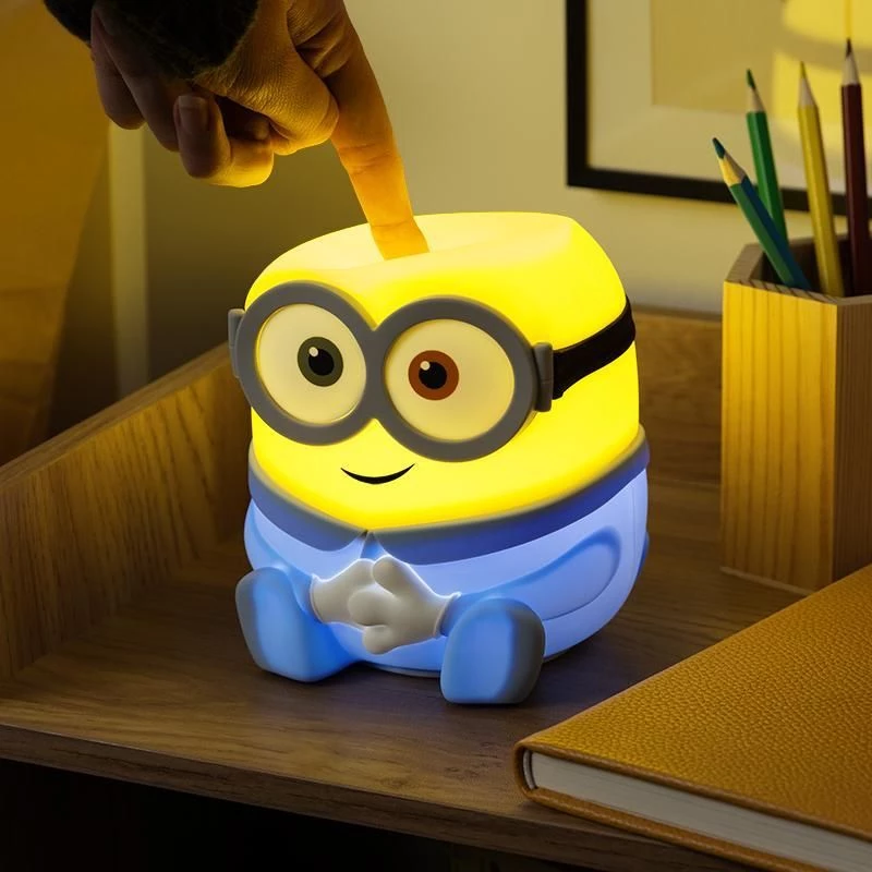 Paladone Bob SquishyGlo Silikonowe Światło Ładowalne - SpongeBob Kanciastoporty Światło Nastrojowe
