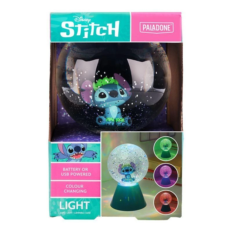 Paladone Disney Stitch LED Glitter Ball