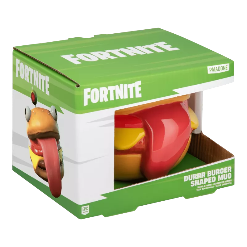 Paladone Durrr Burger Shaped Mug - Fortnite Ceramic 350ml