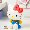 Paladone Hello Kitty skarbonka w kształcie – ceramiczna, oficjalny produkt Sanrio, biała/różowa/czarna, 13,5 x 13,5 x 16,5 cm