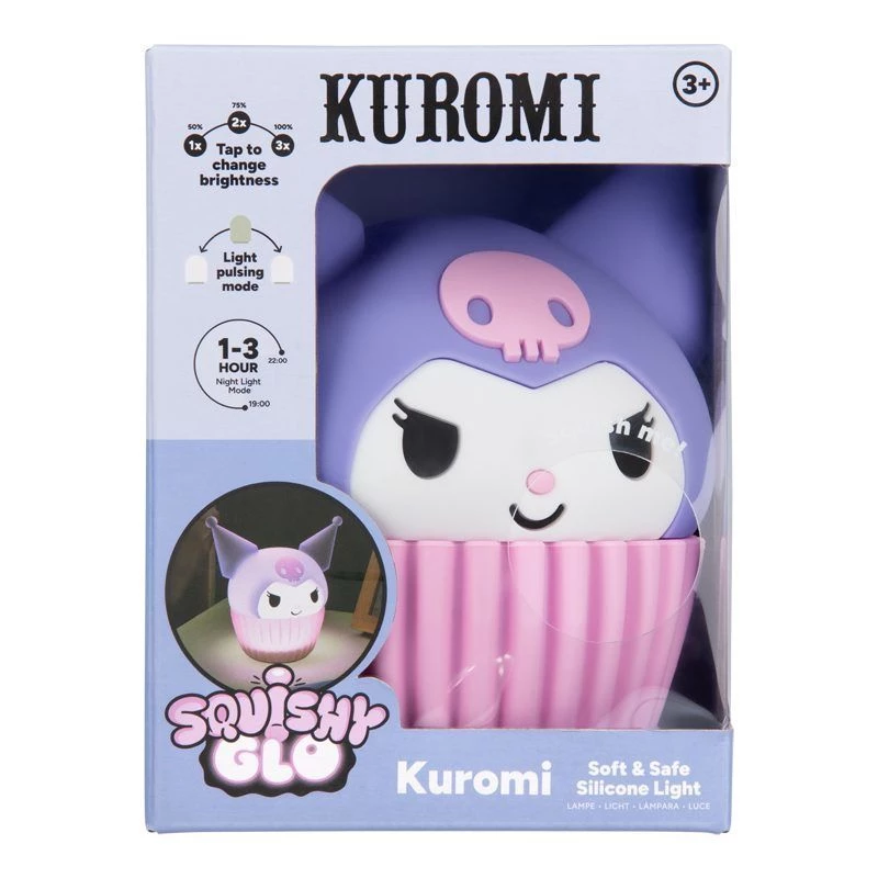 Paladone Kuromi SquishyGlo Silicone Light Rechargeable