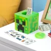 Paladone Minecraft Creeper Maze Safe V2 – Elektroniczna skarbonka-zagadka z dźwiękami Creepera