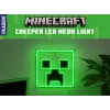 Paladone Minecraft Creeper Lampa neonowa LED do montażu na ścianie