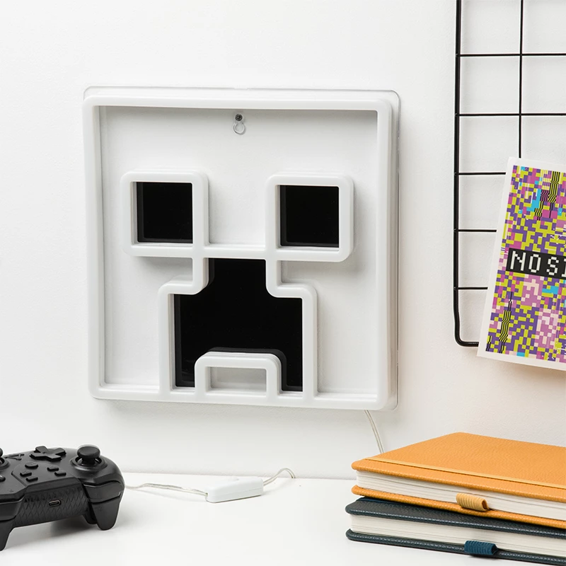 Paladone Minecraft Creeper Lampa neonowa LED do montażu na ścianie