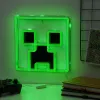 Paladone Minecraft Creeper Lampa neonowa LED do montażu na ścianie