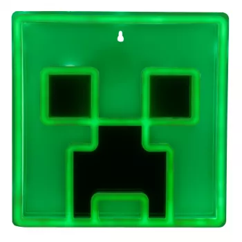 Paladone Minecraft Creeper Lampa neonowa LED do montażu na ścianie