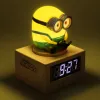 Paladone Minions Icon Zegar Budzik - Cyfrowy LED, Zasilanie USB, Drzemka