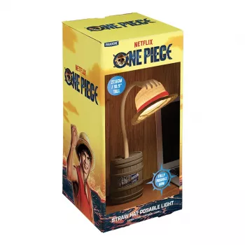 Paladone Straw Hat Posable Light – lampka biurkowa One Piece Luffy, LED zasilana USB