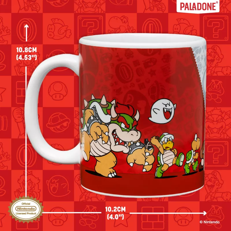 Paladone Super Mario Mug - Heat Change Question Block Ceramic 300ml