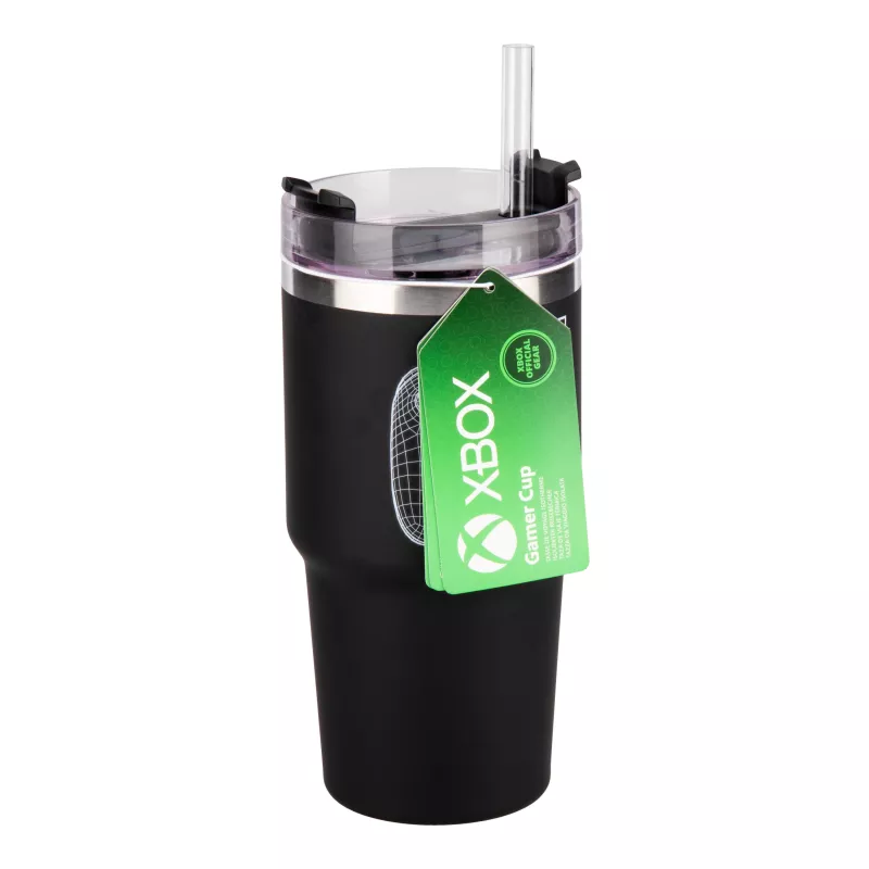 Paladone Xbox Gamer Cup – kubek ceramiczny z uchwytem w kształcie kontrolera, 300 ml, czarno-zielony