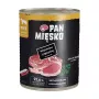 PAN MIĘSKO Mokra karma dla psów z wieprzowiną i jagnięciną 800g – kompletny pasztet dla wszystkich ras