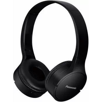 Panasonic RB-HF420BE-K Bezprzewodowe słuchawki nauszne z mikrofonem, Bluetooth 5.0, bateria 50 h, czarny