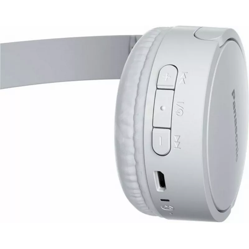 Panasonic RB-HF420BE-W Nauszne bezprzewodowe słuchawki Bluetooth, białe