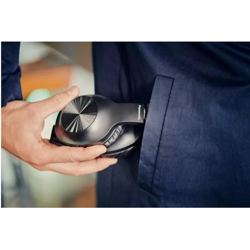 Panasonic RB-HX220BDEK Nauszne słuchawki Bluetooth, czarne