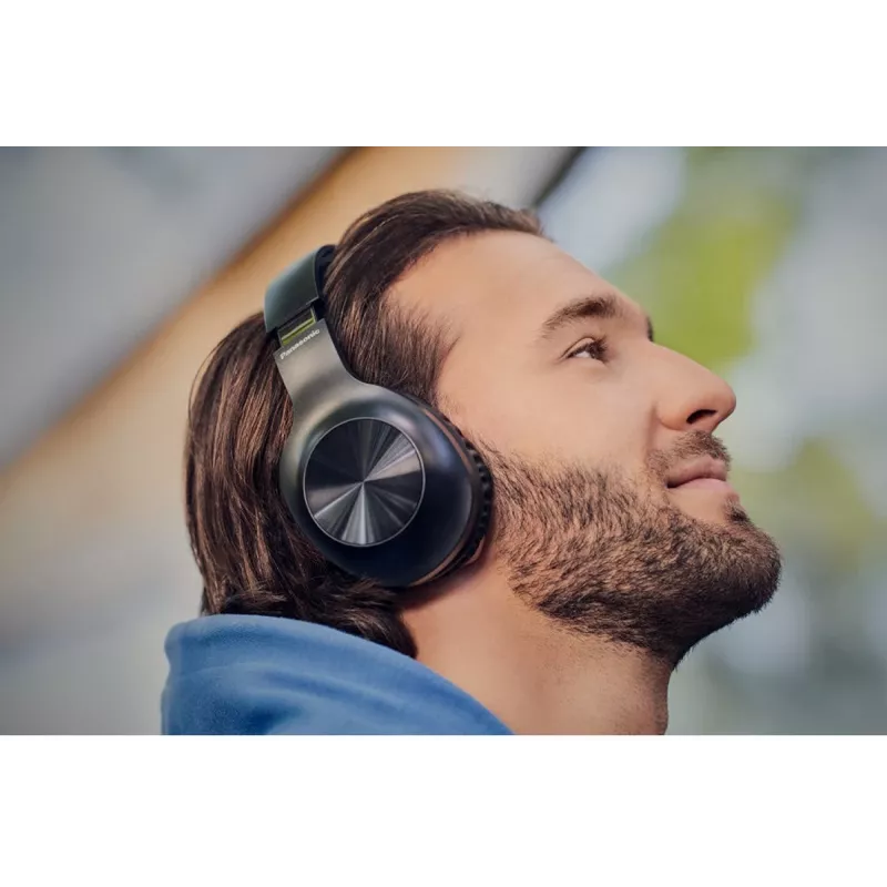 Panasonic RB-HX220BDEK Nauszne słuchawki Bluetooth, czarne
