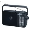 Panasonic RF-2400DEG-K Przenośne analogowe radio AM/FM - czarny