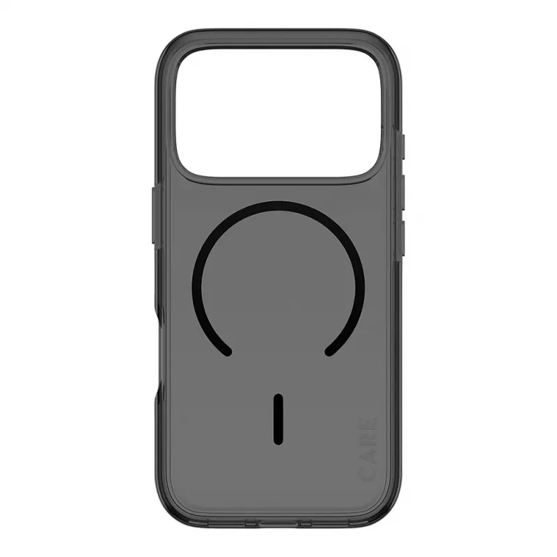 PanzerGlass CARE Smokey Case z czarnym MagSafe dla iPhone 17 Pro
