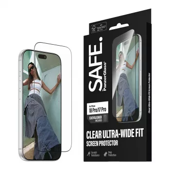 PanzerGlass SAFE. Szkło ochronne na ekran do iPhone 18 Pro / 17 Pro