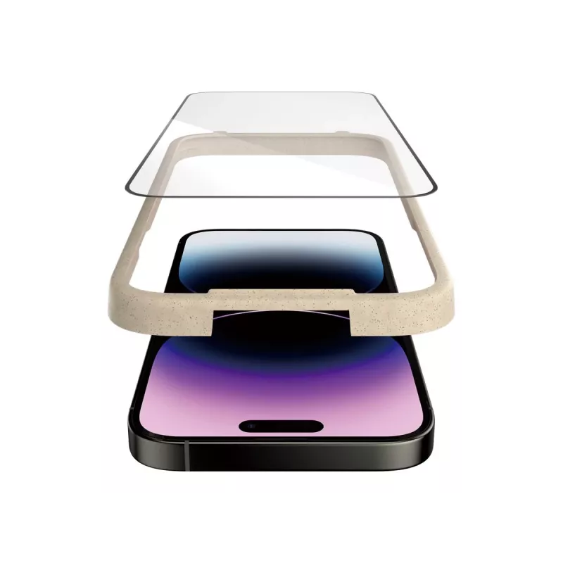 PanzerGlass Ultra-Wide Fit Szkło Ochronne do Apple iPhone 14 Pro Max (6,7 cala) – hartowane szkło, antybakteryjne, 9H, z aplikatorem Easy Aligner