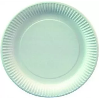 PAPSTAR 11170 Okrągły talerz tekturowy, biały, 230 mm, 100 sztuk