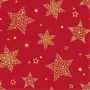 Papstar 88169 Czerwone serwetki papierowe z bibułki, 2-warstwowe, 33 x 33 cm, 100 sztuk, certyfikat FSC, jednorazowe