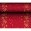 Papstar 88171 Czerwony bieżnik celulozowy w rolce, 400 mm x 24 m, jednorazowy, biodegradowalny