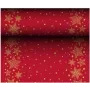 Papstar 88171 Czerwony bieżnik celulozowy w rolce, 400 mm x 24 m, jednorazowy, biodegradowalny