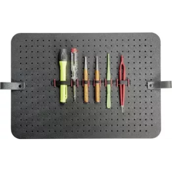 PARAT CLASSIC Perforowany Panel Wkładka do Walizki Narzędziowej dla Elastycznej Organizacji Narzędzi, Czarny, 460 x 310 x 5 mm 497000171