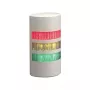 PATLITE WEP-302FB-RYG Wieża Sygnalizacyjna LED, 3-poziomowa Czerwona/Żółta/Zielona, Brzęczyk, Montaż Ścienny, 24V DC, IP65, Biała