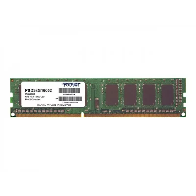 Patriot Signature Line 4GB 1600MHz DDR3 Single Rank Desktop Memory