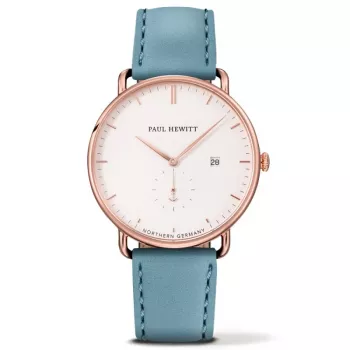 PAUL HEWITT Grand Atlantic Zegarek Męski PHTGARW23S 42mm Srebrna Stalowa Siatka