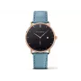 Zegarek męski PAUL HEWITT Sailor Line PHTGAGB23S 42mm Kwarcowy IP Gold Plated Stalowa Koperta Biała Tarcza Czarny Skórzany Pasek