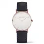 Paul Hewitt Sailor Line Zegarek Unisex PH-SA-RSTW11S 39mm Różowe Złoto Szara Skóra