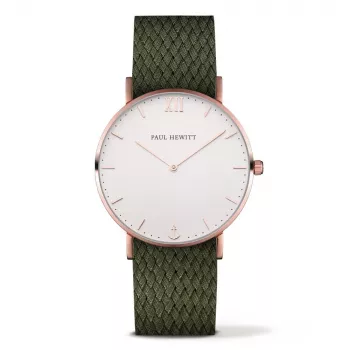 Paul Hewitt Unisex Watch PH-SA-RSTW20S 39mm Rose Gold Stainless Steel Mesh