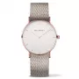 PAUL HEWITT Zegarek Unisex PH-SA-RSTW25M 39mm Różowe Złoto Stal Nierdzewna Siatka