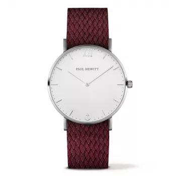 Zegarek unisex PAUL HEWITT PH-SA-SSTW19S 39mm Różowe Złoto Stal Szary Nylon NATO