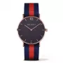 PAUL HEWITT Zegarek Unisex PHSARSTBNR20S 39mm Czarna Stal Nierdzewna Siatka