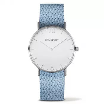 PAUL HEWITT Zegarek Unisex Sailor Line 39mm Stal nierdzewna Mesh Srebrny PH-SA-SSTW26S