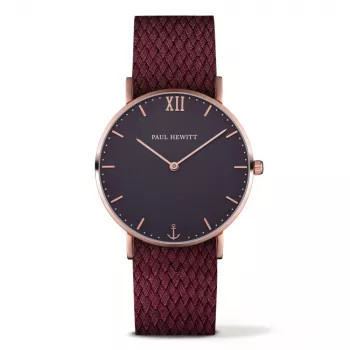 PAUL HEWITT Zegarek Unisex Sailor Line PH-SA-RSTB19S 39mm Różowe Złoto Stal Nierdzewna Siatka