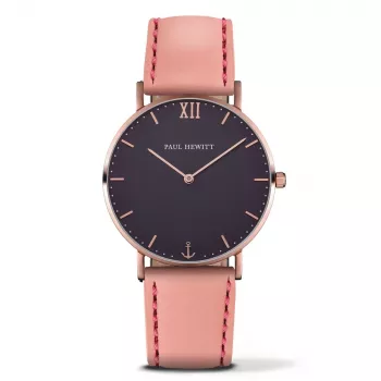 PAUL HEWITT Zegarek Unisex Sailor Line PH-SA-RSTB24S 39mm Różowe Złoto Stal Nierdzewna Siatka