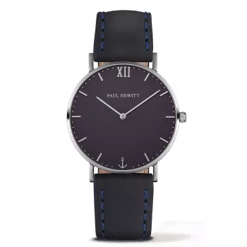 Zegarek damski Paul Hewitt PHSASSMB11S 36mm, bransoleta ze stali nierdzewnej mesh