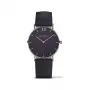 Zegarek damski PAUL HEWITT Sailor Line PHSASSTB11S 39mm Różowe Złoto Stal Nierdzewna Siatka Czarna Tarcza