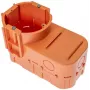 PAWBOL A.0083 Głęboka puszka podtynkowa do elektroniki, średnica 68 mm, pomarańczowa