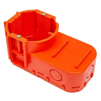 PAWBOL A.0085 Podtynkowa puszka instalacyjna do elektroniki, 68 mm, pomarańczowa